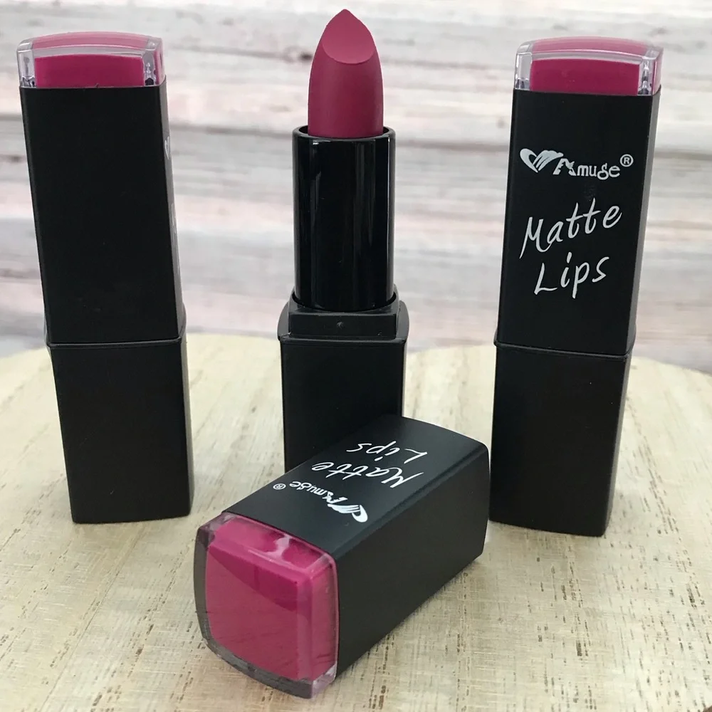 🆕3pcs Amuse Matte Lips Lipstick